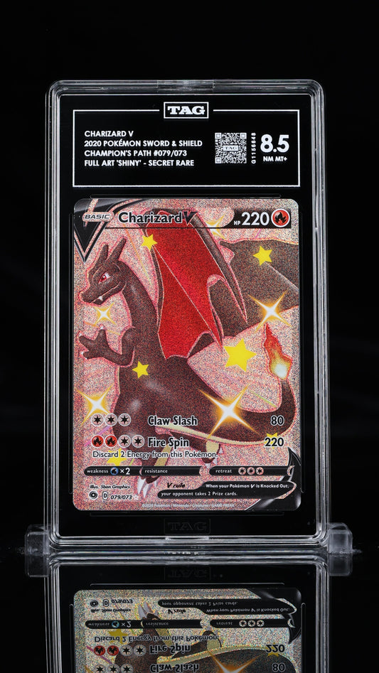 Charizard V-#79 Champions Path- TAG 8.5