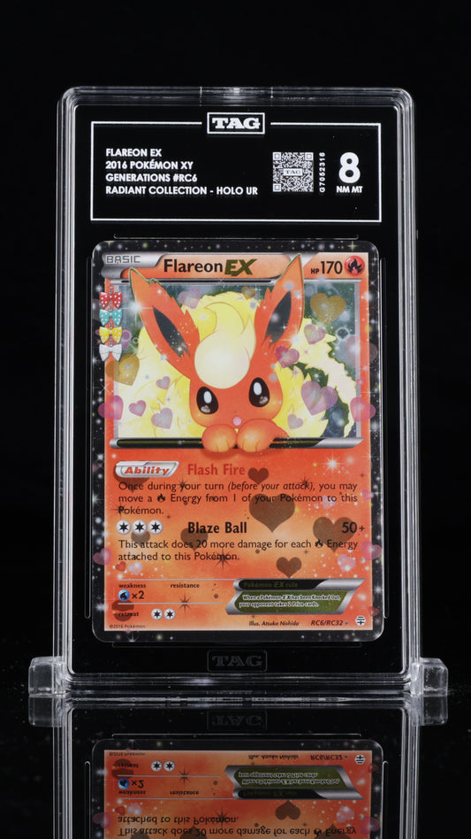 Flareon EX- Generations #RC6- TAG 8