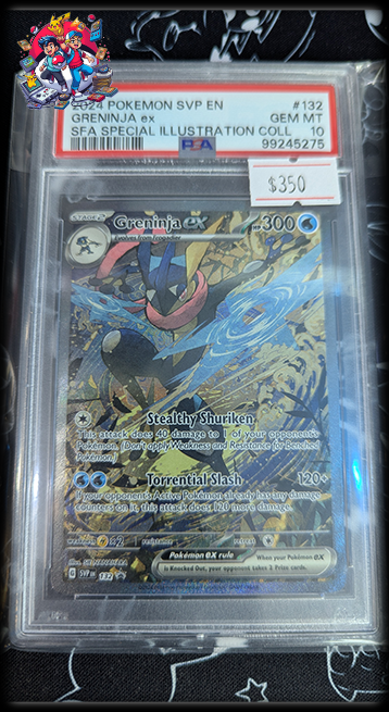 Greninja ex - Scarlet & Violet Promo #132 PSA 10