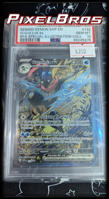 Greninja ex - Scarlet & Violet Promo #132 PSA 10
