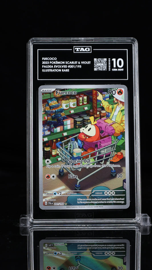 Fuecoco- #201 Paldea Evolved- TAG 10