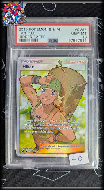 Hiker #SV85 - Hidden Fates - PSA 10