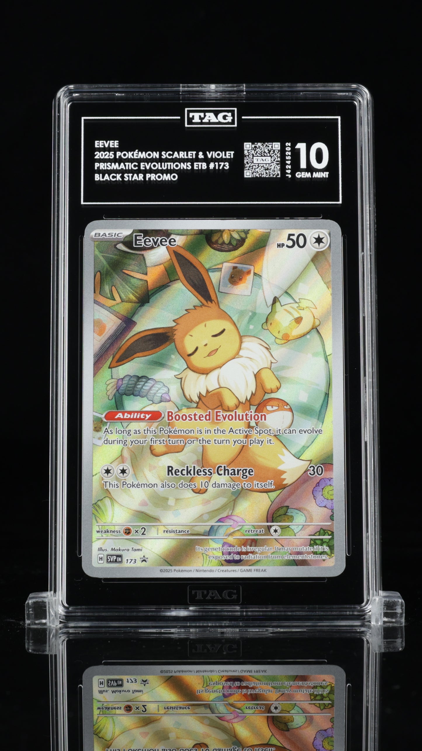 Eevee- # 173 Scafrlet & Violet Promos- TAG 10