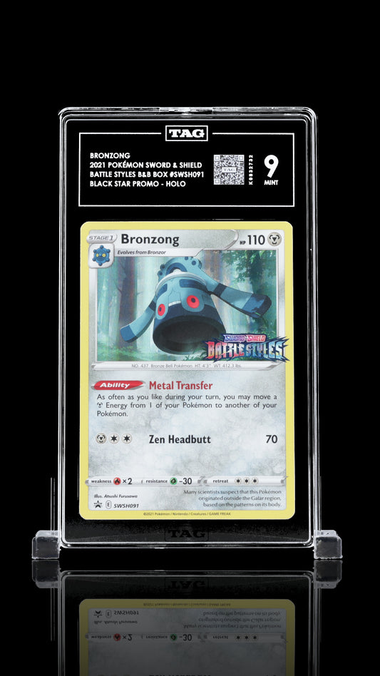 #SWSH091 Bronzong - Sword & Shield PROMO - Tag 9
