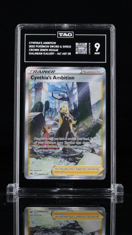 Cynthia's Ambition- #GG 60 Crown Zenith- TAG 9