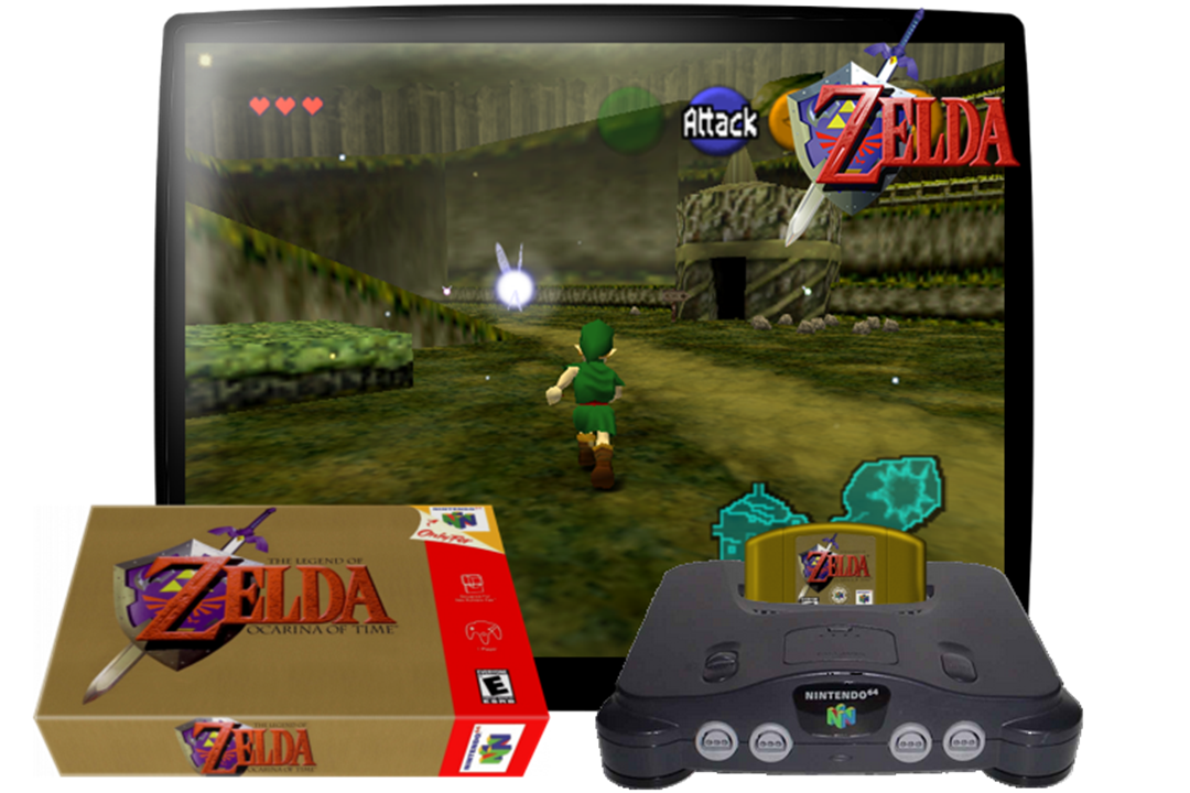 The Legend of Zelda: Ocarina of Time (N64) - Complete in Box