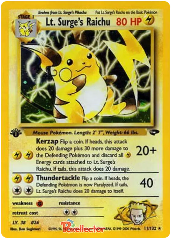 #11 Gym Challenge - Raichu (LP)