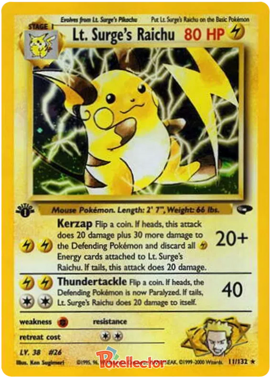 #11 Gym Challenge - Raichu (LP)