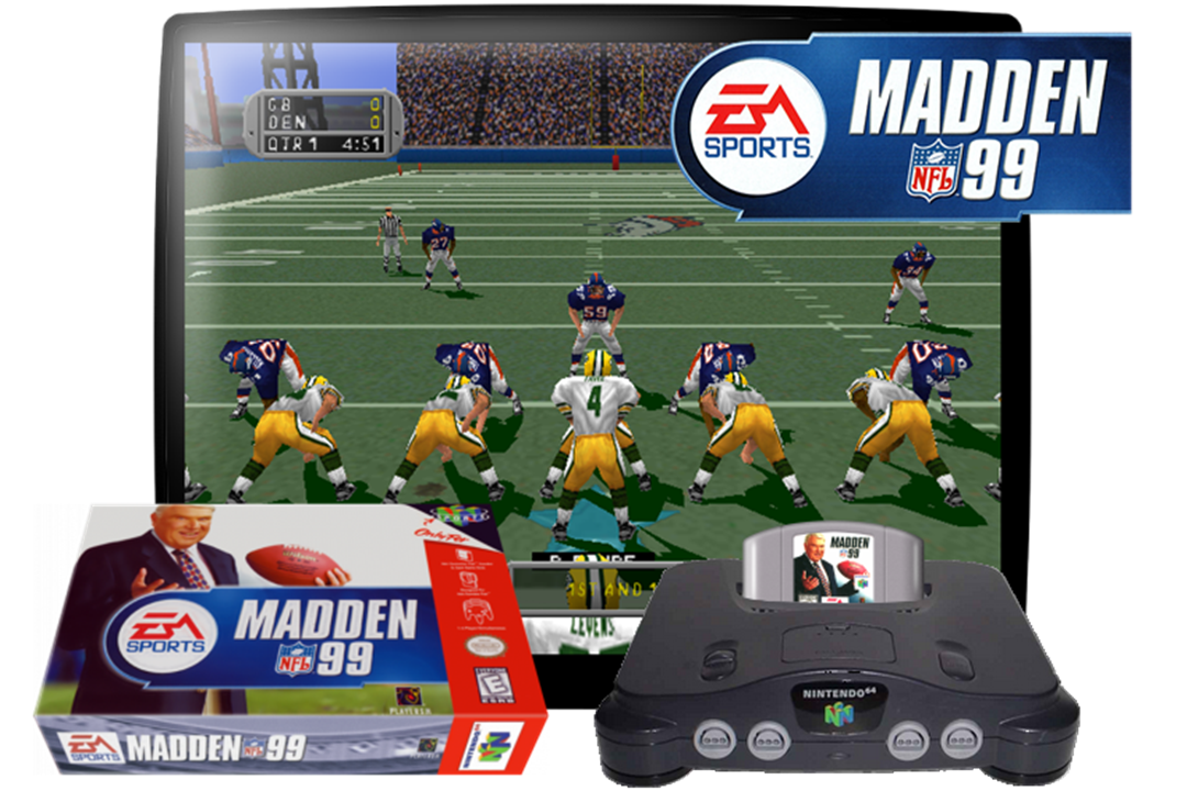 Madden 99 (N64) - Complete in Box