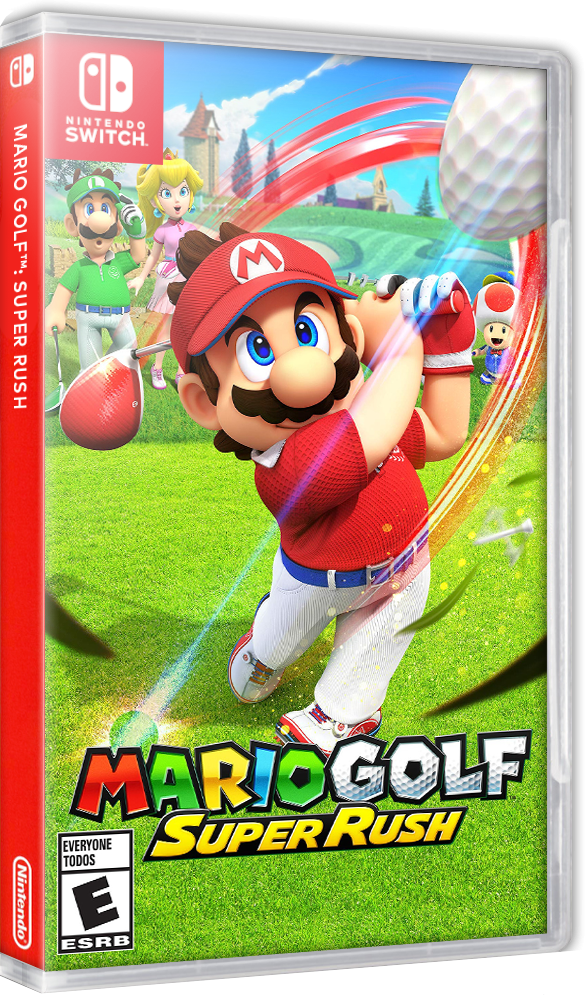 Mario Golf: Super Rush (Nintendo Switch) - Complete in Box