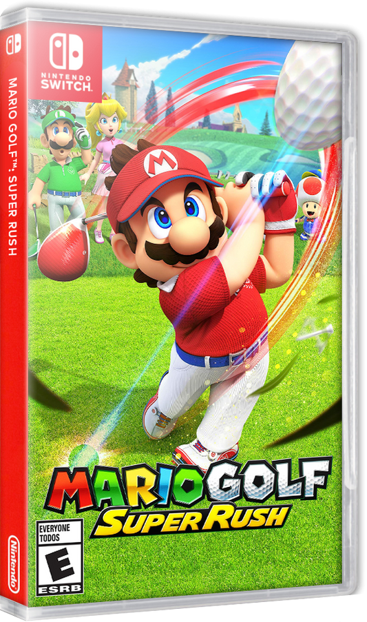 Mario Golf: Super Rush (Nintendo Switch) - Complete in Box