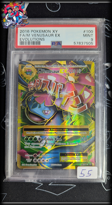 Mega Venusaur #100 - Evolutions - PSA 9