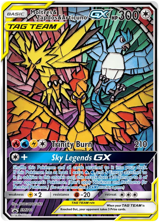 #159 Sun & Moon Promos - Moltres & Zapdos & Articuno GX