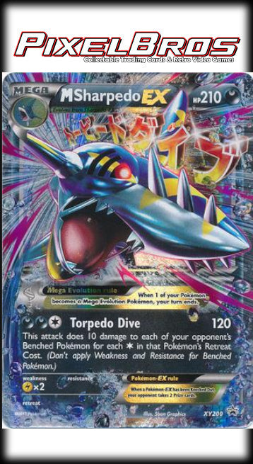 #XY200 XY Promos- M Sharpedo EX