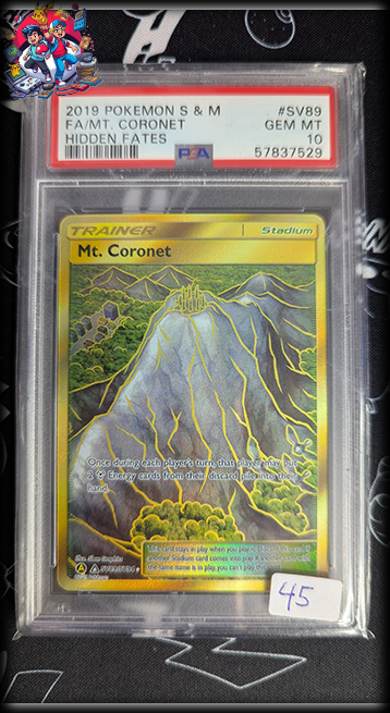 Mt. Coronet #SV89 = Hidden Fates - PSA 10