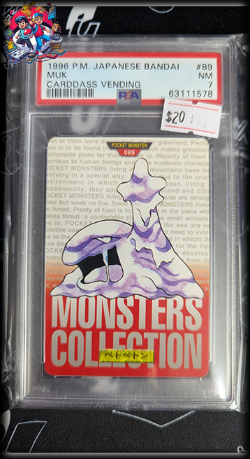 Muk #89 - JPN Bandai Vending - PSA 7