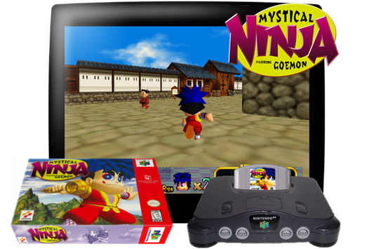 Mystical Ninja Starring Goemon (N64) - Complete in Box