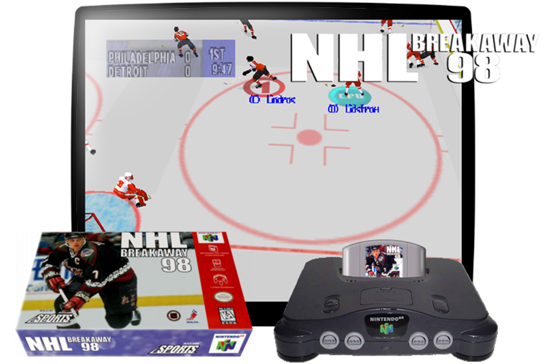 NHL Breakaway 98 (N64) - Complete in Box