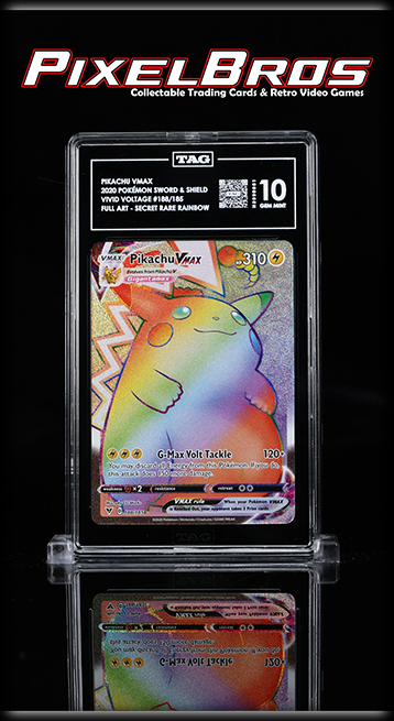 Pikachu VMax - Vivid Voltage - #188 TAG 10