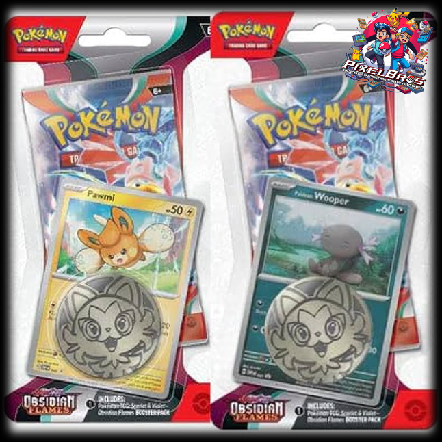 Pokemon - Scarlet and Violet - Obsidian Flames - Checklane Blister