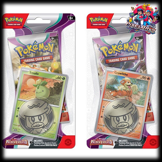 Pokemon - Scarlet and Violet - Paldea Evolved - Checklane Blister