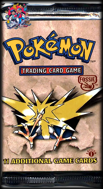 Pokemon Fossil 1st Edition Booster Packs