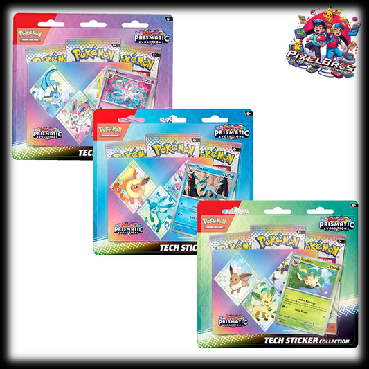 Prismatic Evolutions Tech Sticker Collection