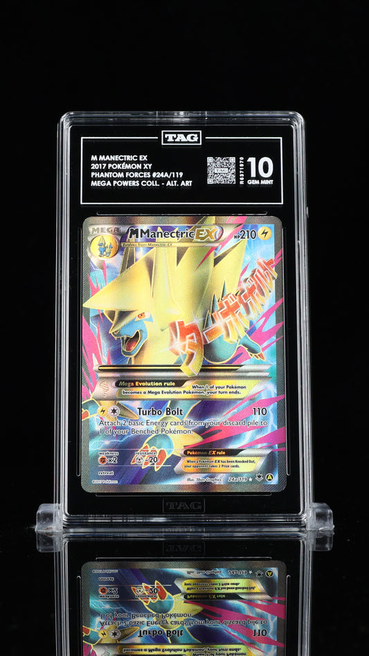 Mega Manectric EX #24A- Phantom Forces- Tag 10