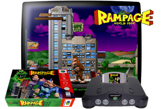 Rampage World Tour (N64) - Complete in Box