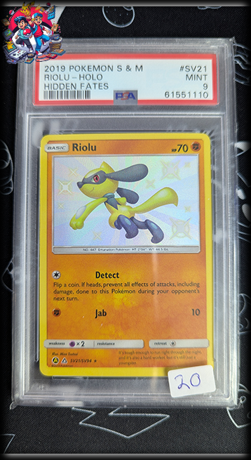 Riolu #SV21 - Hidden Fates - PSA 9