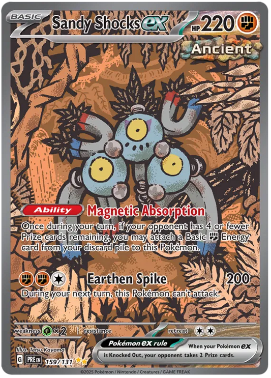 #159 Prismatic Evolutions - Sandy Shocks EX