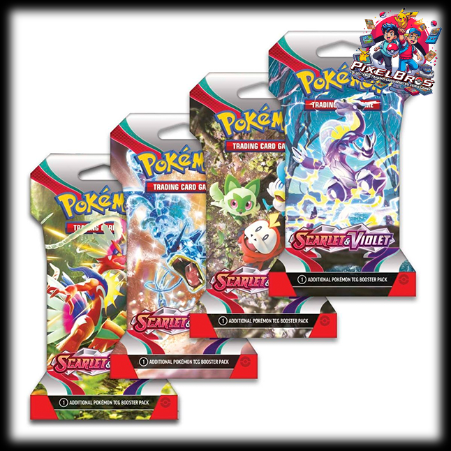 Scarlet & Violet Base Set Sleeved Booster Pack