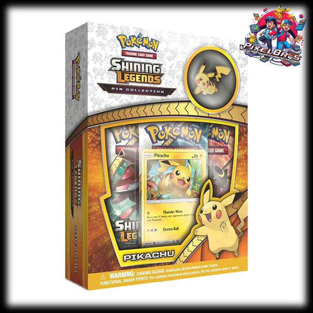 Shining Legends Pikachu Pin Collection Box