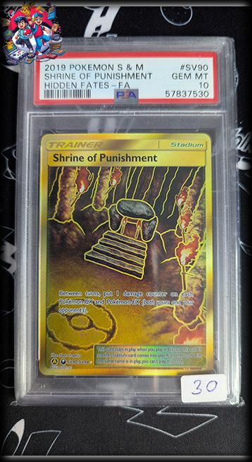 Shrine of Punishment #SV90 - Hidden Fates - PSA 10