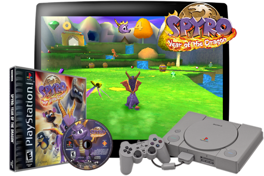 Spyro the Dragon (PlayStation 1) - Disc Only.