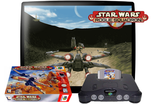 Star Wars: Rogue Squadron (N64) - Complete in Box