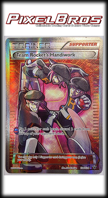 Team Rocket's Handiwork #124 Pokemon Fates Collide (LP)