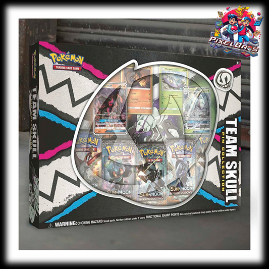 Team Skull Pin Collection Box