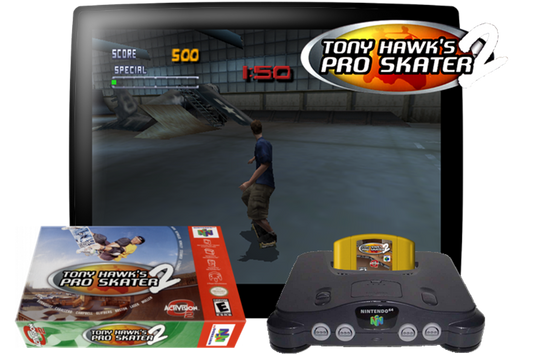 Tony Hawk's Pro Skater 2 (N64) - Complete in Box