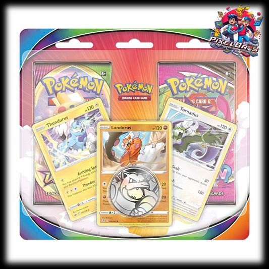 Tornadus, Thundurus & Landorus Cards with 2 Booster Packs & Coin