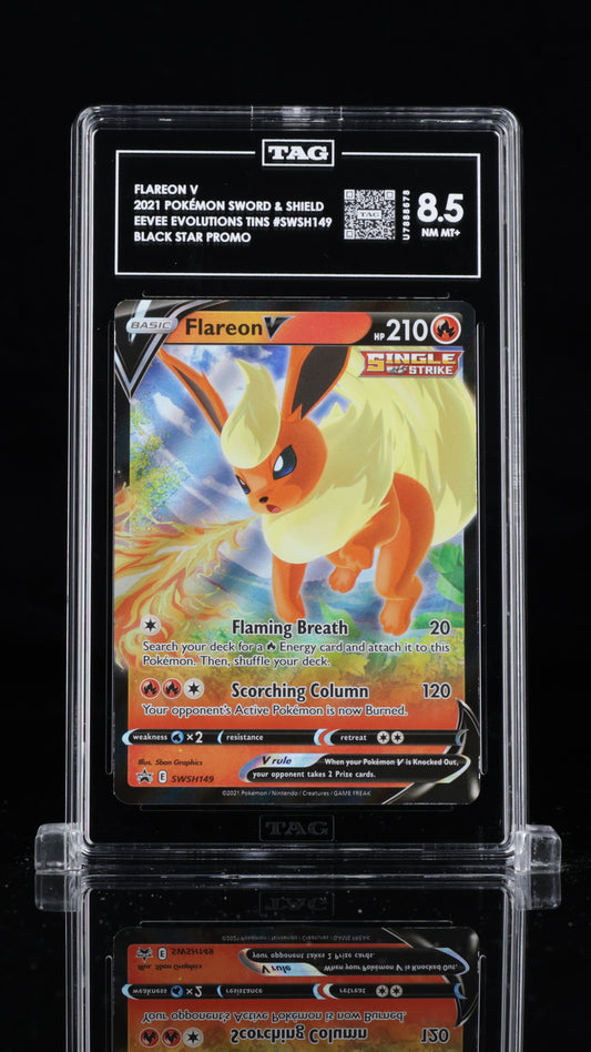 Flareon V - Sword & Shield PROMO #SWSH149 - TAG 8.5