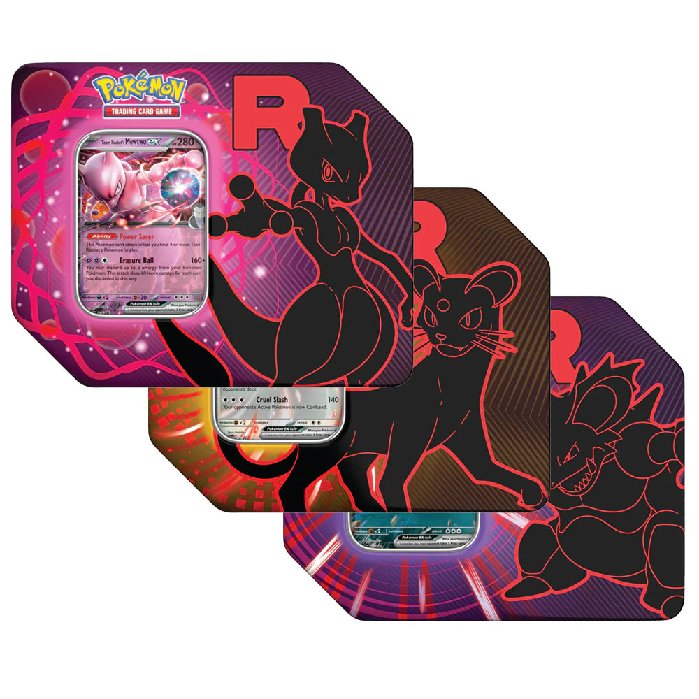 Team Rocket Tins