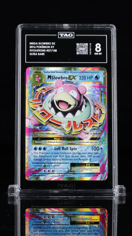 Mega Slowbro EX-  XY Evolutions #27- TAG 8
