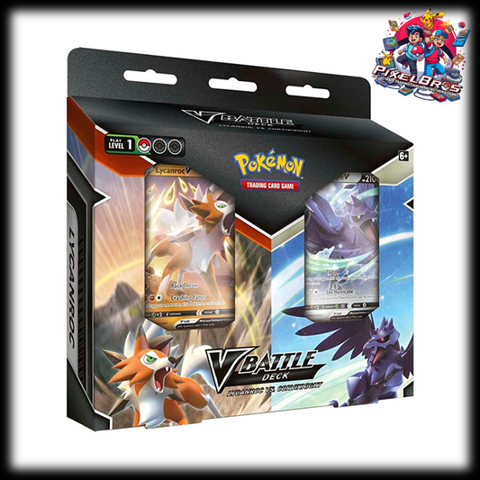 V Battle Deck Lycanroc vs Corviknight