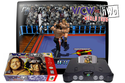 WCW/nWo World Tour (N64)- Complete in Box