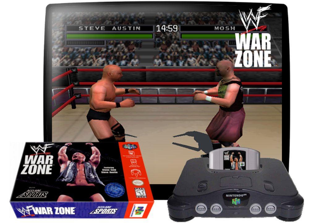 WWF War Zone (N64) - Complete in Box