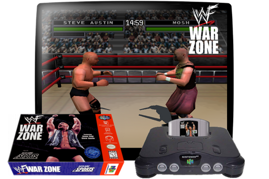 WWF War Zone (N64) - Complete in Box