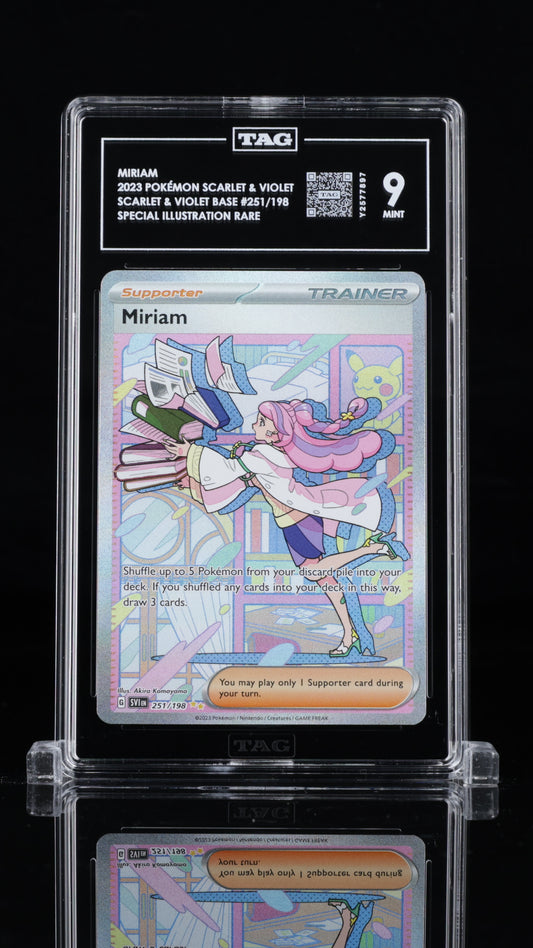 Miriam- #251 Scarlet & Violet Base- TAG 9