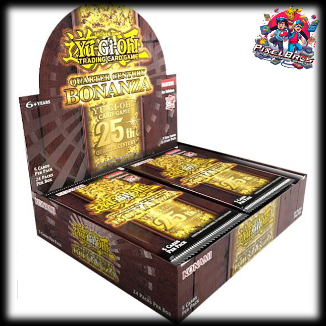 Yu-Gi-Oh 25th Quarter Century Bonanza Sealed Booster Box