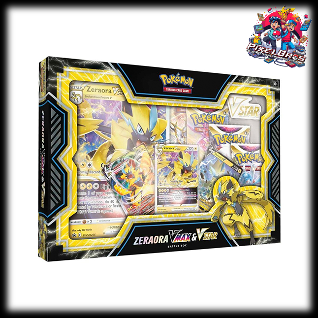 Zeraora VMax & VStar Battle Box